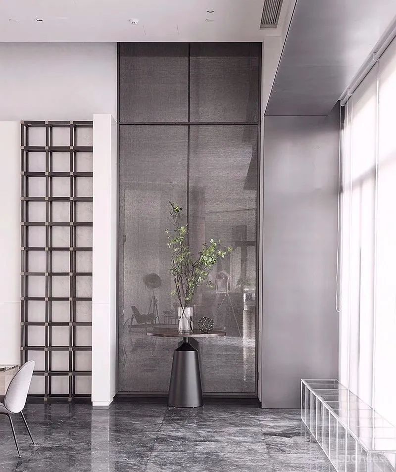 高颜值艺术空间丨用灰色调演绎高级感