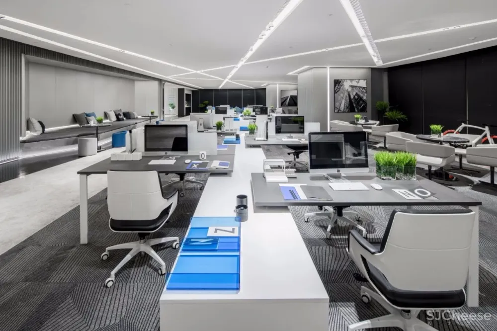 新作| 超高颜值办公设计,全感官空间艺术营造 首