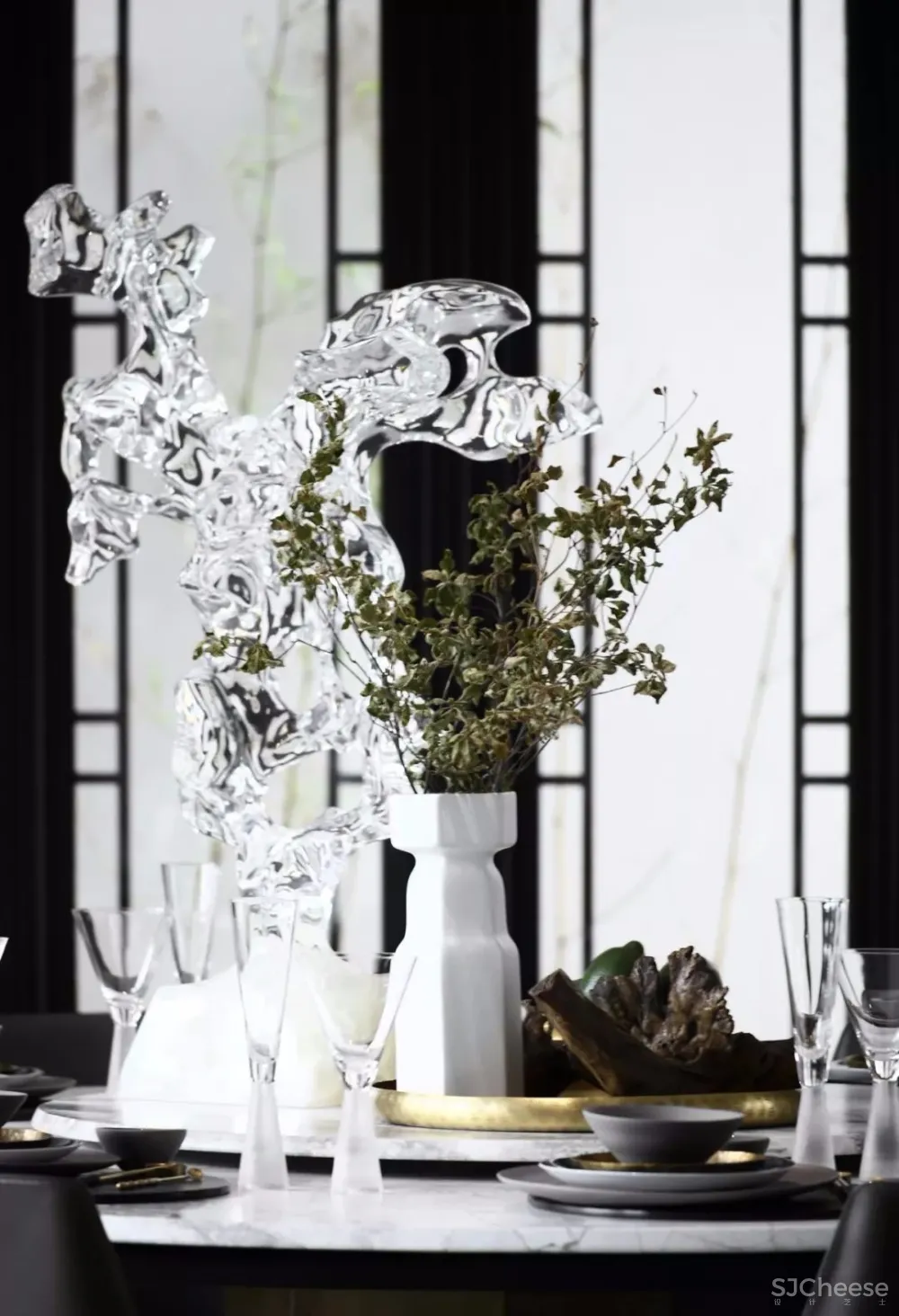 435.8m²杭州顶级合院,精致儒雅的东方美学智慧 | 矩阵纵横