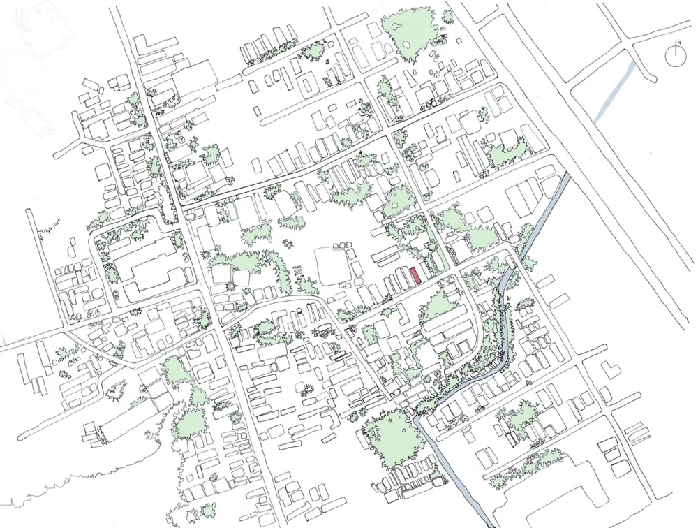 新作 | K59atelier 与自然的和谐相处Tile Roof House 首