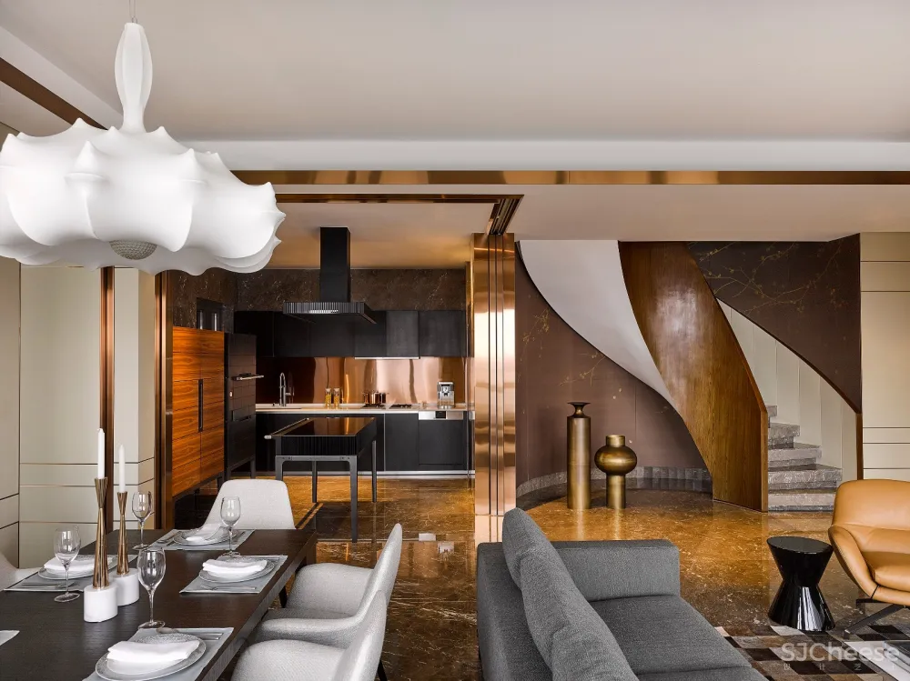 方磊重磅力作 | 上海原法租界顶级大平层至臻格调 嘉御庭顶层样板间 首