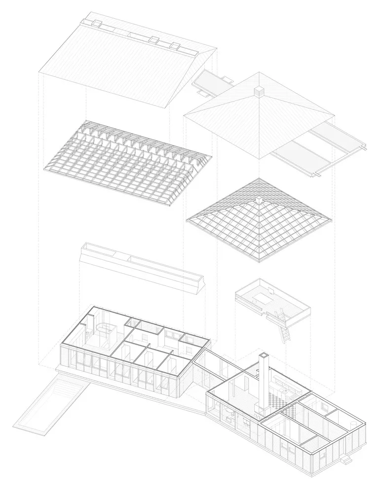 浅色郊区住宅II / Amunategui Valdes Architects