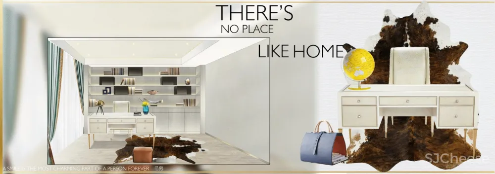 【力设计新作】轻奢美式平层家装设计方案