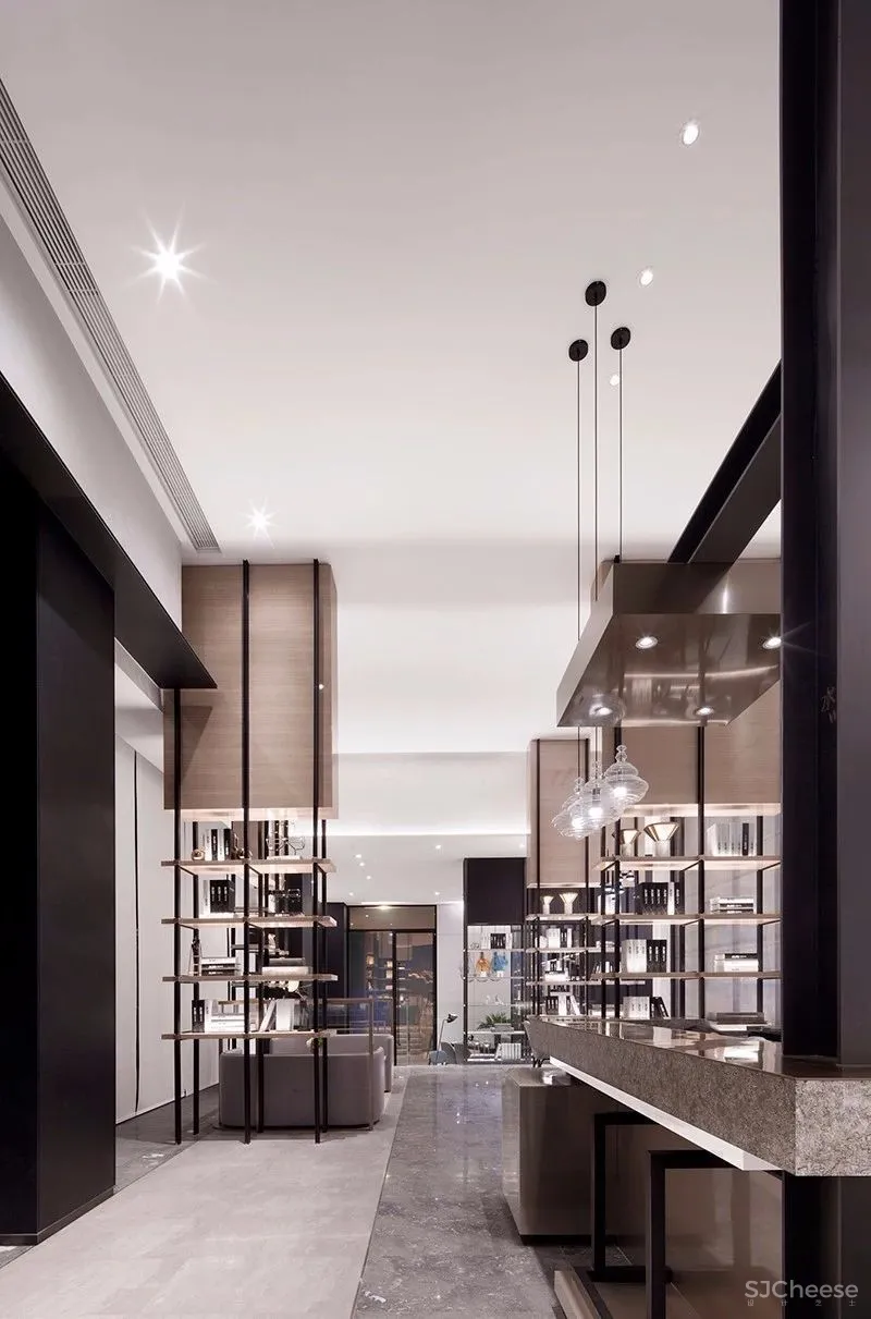 高颜值艺术空间丨用灰色调演绎高级感