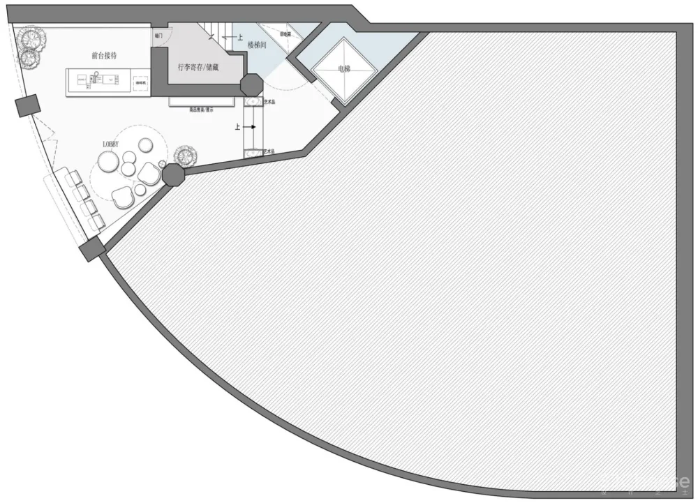目心设计研究室:上海 尖微外滩酒店改造 首
