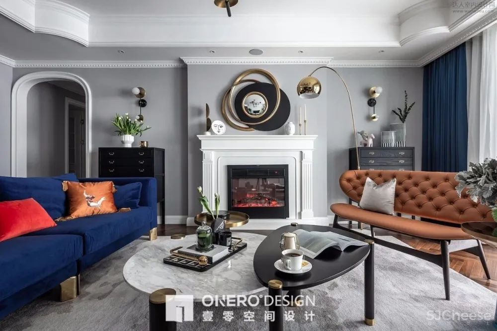 “简欧"摇身一变丨去风格化大House的摩登时髦艺术家