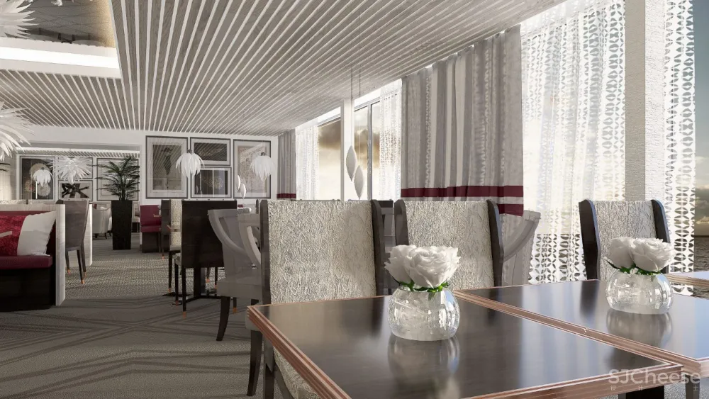 Kelly Hoppen&Jouin Manku&Tom Wright | Celebrity Edge，邮轮设计的革命