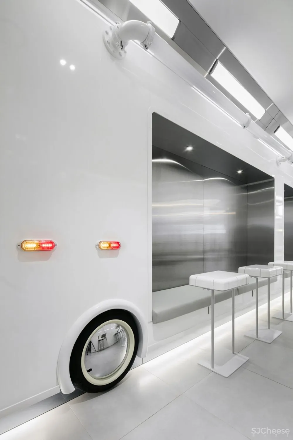 首尔86㎡Remicone 冰淇淋&甜点店 | Betwin Space Design