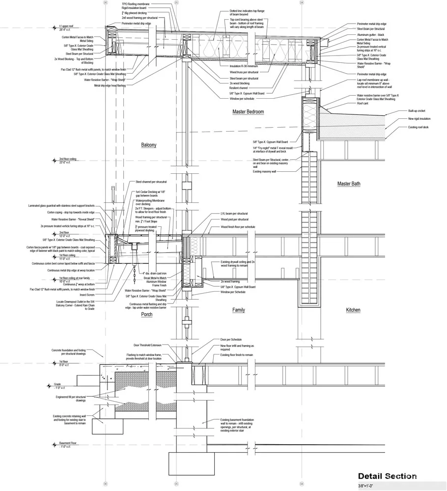 moss Design | 芝加哥美丽的Corten美学住宅