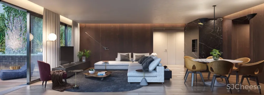 真正的设计生活体验丨保持空间与建筑的语言和谐