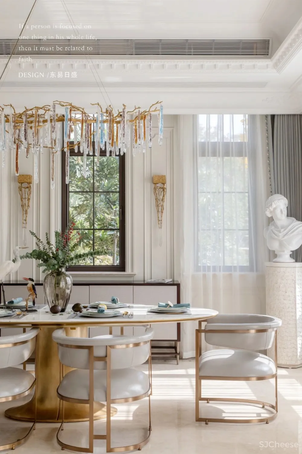 东易设计杨王羽新作 | 700㎡''归'''超五星豪宅设计