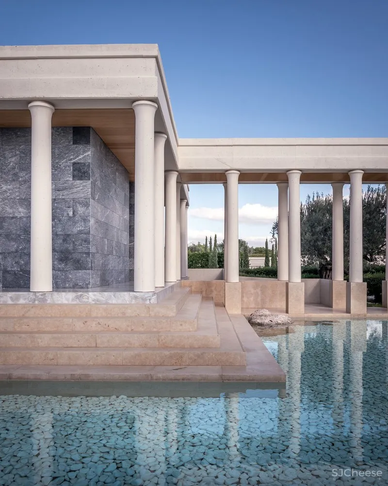 首发 | Edward Tuttle设计 Amanzoe宫殿式豪华酒店与别墅