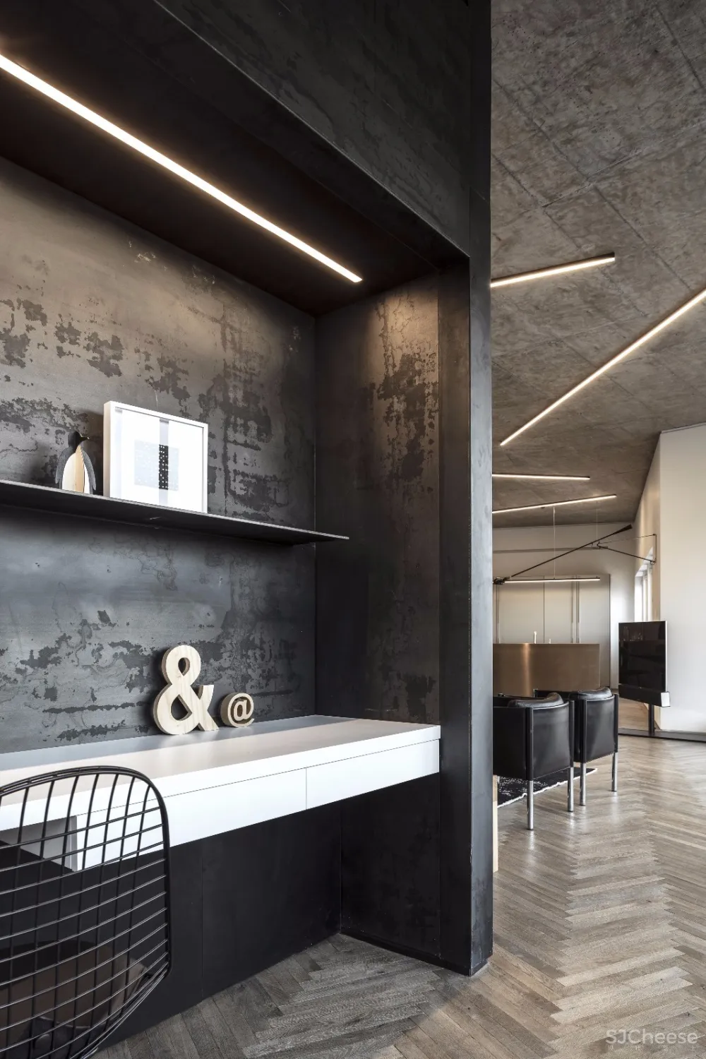 200㎡时尚工业风私人大宅 | Axelrod事务所 首