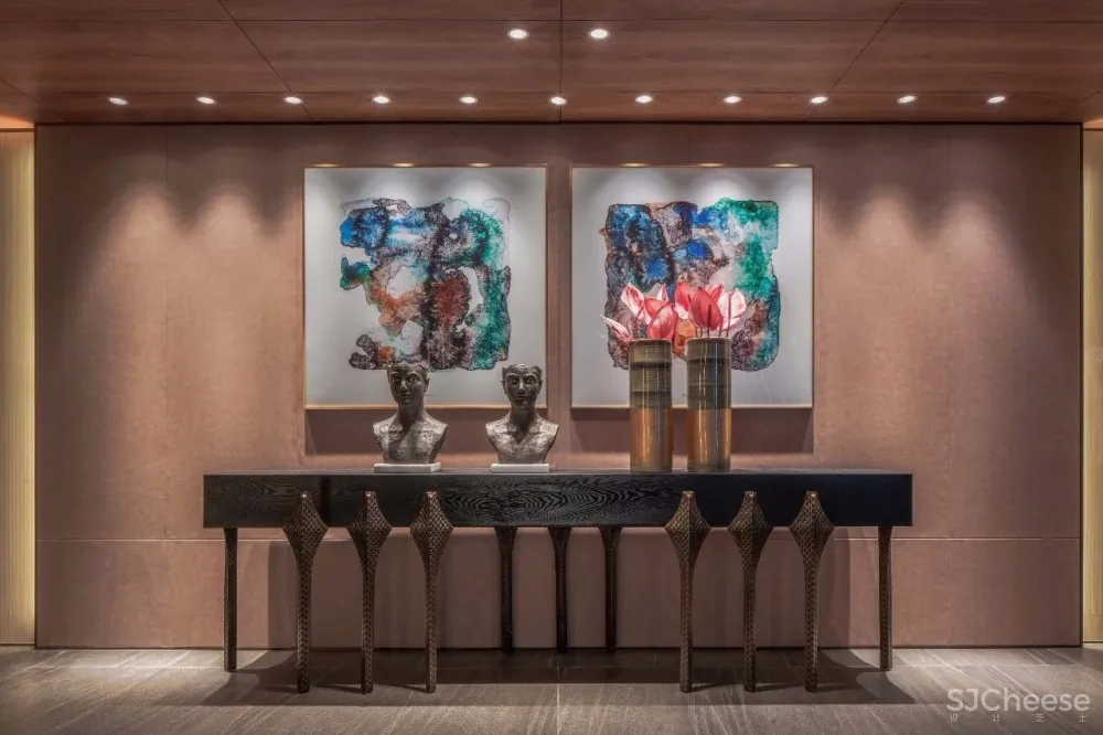 【李益中空间设计】3406平方米西安万科·翡翠国宾销售中心 | 简约、精致、奢华,诠释当代高尚生活品质 首