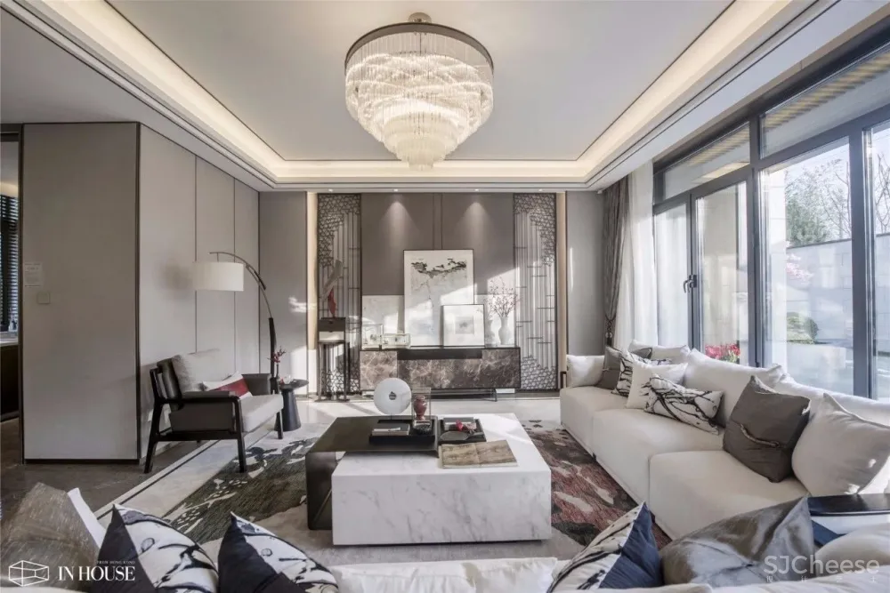 INHOUSE设计 | 融创清照府别墅样板间