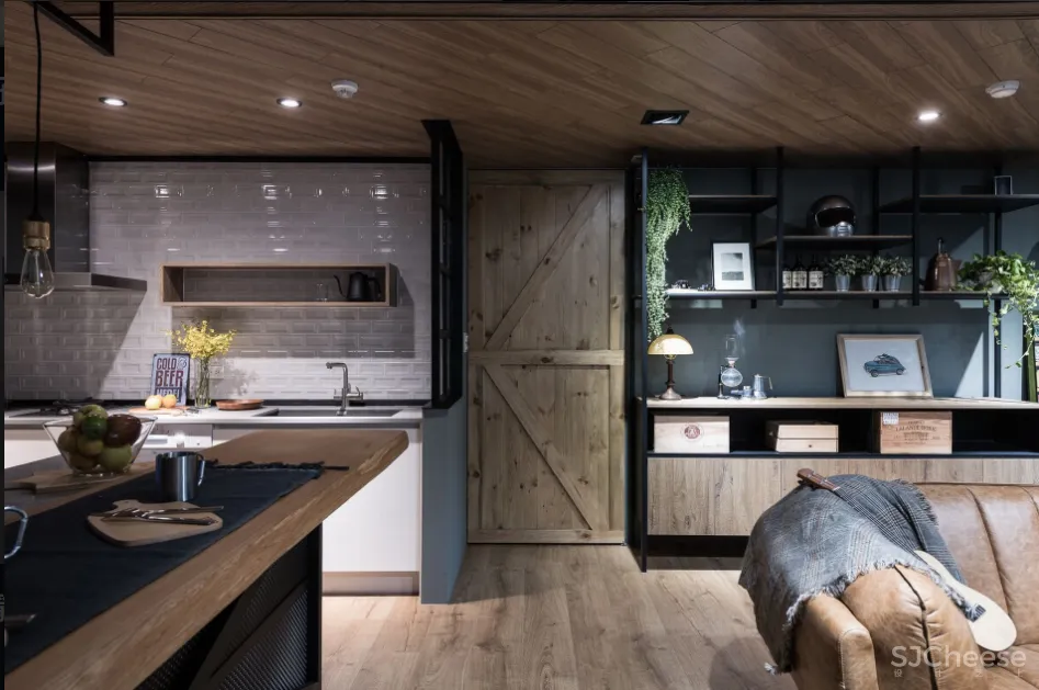 美式工业风住宅 | 羽筑设计