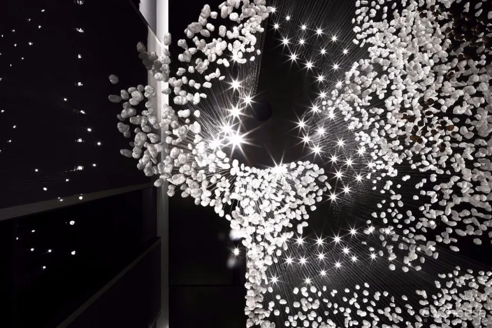 【李益中空间设计】3406平方米西安万科·翡翠国宾销售中心 | 简约、精致、奢华,诠释当代高尚生活品质 首