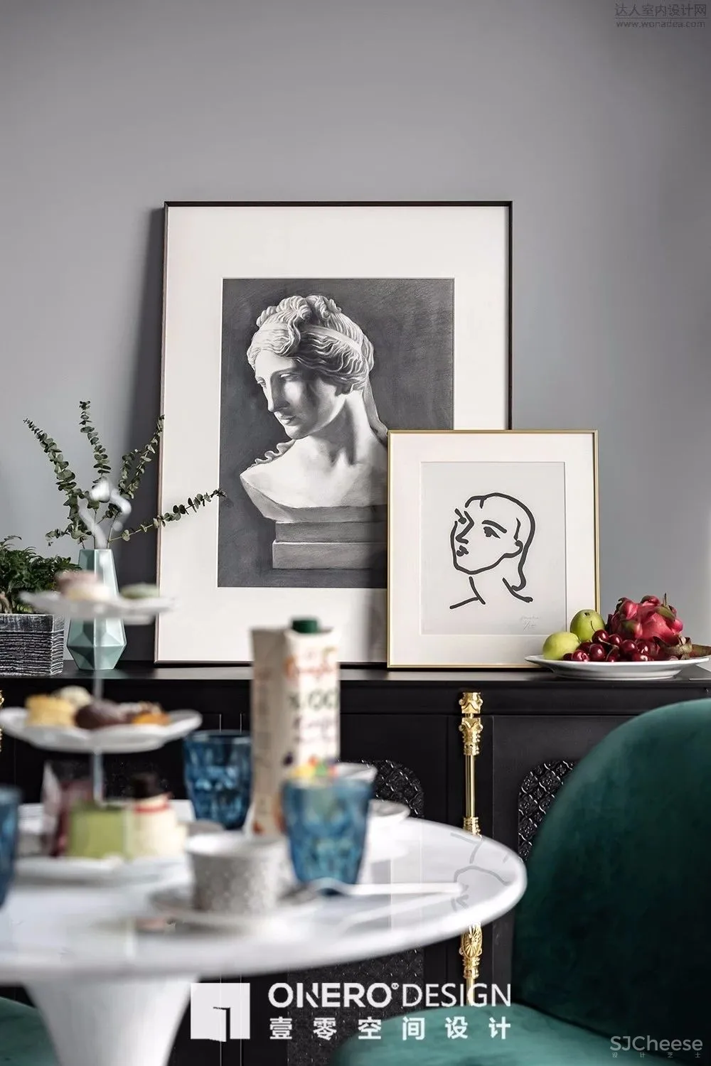 “简欧"摇身一变丨去风格化大House的摩登时髦艺术家