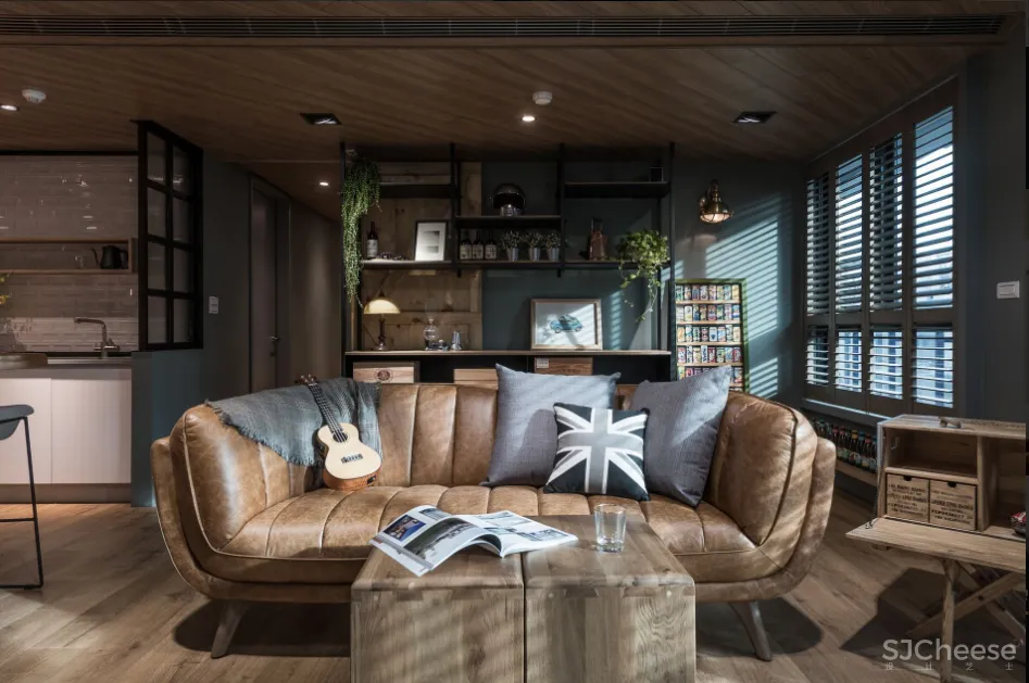 美式工业风住宅 | 羽筑设计