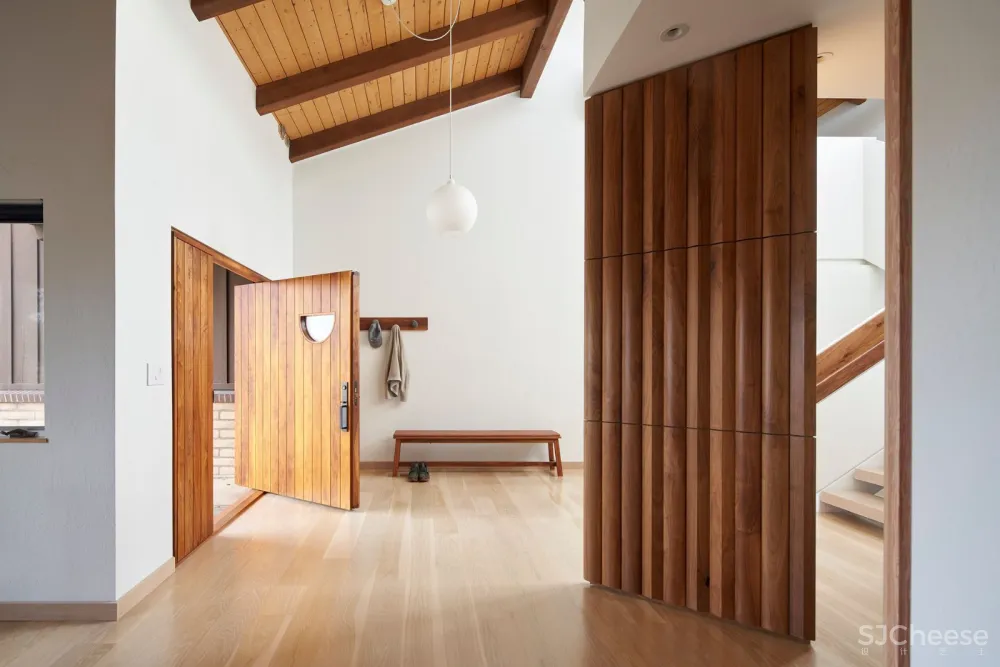 Dash Marshall | 温暖清爽的木材之家 首