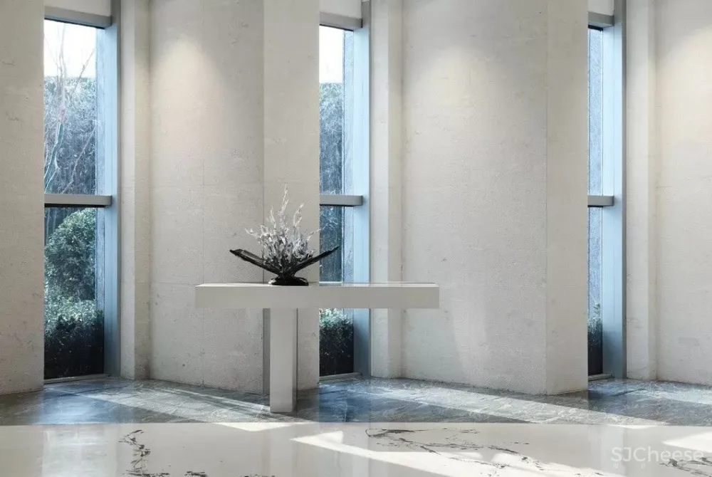 济南“首善之区”，最具人文艺术的售楼处设计 | 标谱室内设计