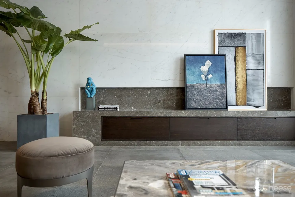 向往空间·郑州268m²绿城怡商玉园 | 潘擎设计 首