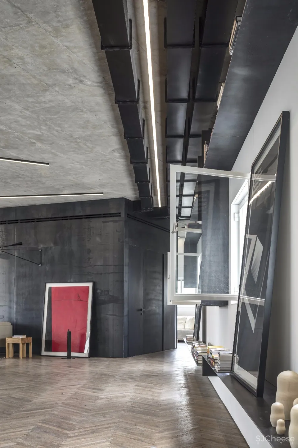 200㎡时尚工业风私人大宅 | Axelrod事务所 首