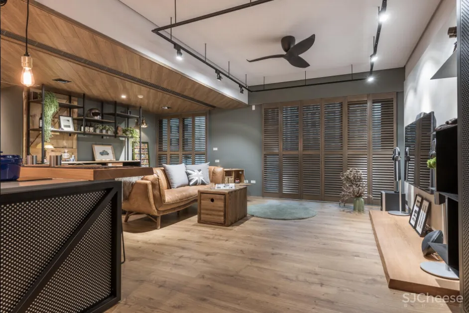 美式工业风住宅 | 羽筑设计