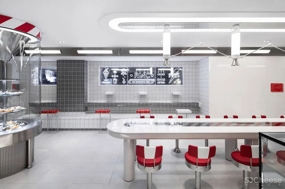 首尔86㎡Remicone 冰淇淋&甜点店 | Betwin Space Design