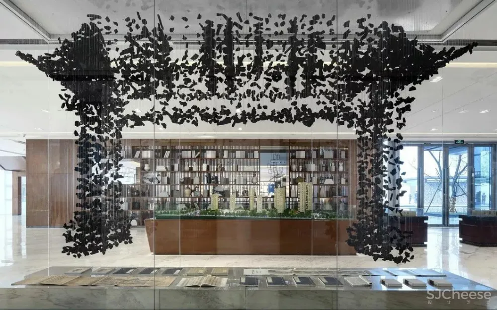 济南“首善之区”，最具人文艺术的售楼处设计 | 标谱室内设计