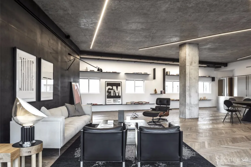 200㎡时尚工业风私人大宅 | Axelrod事务所 首