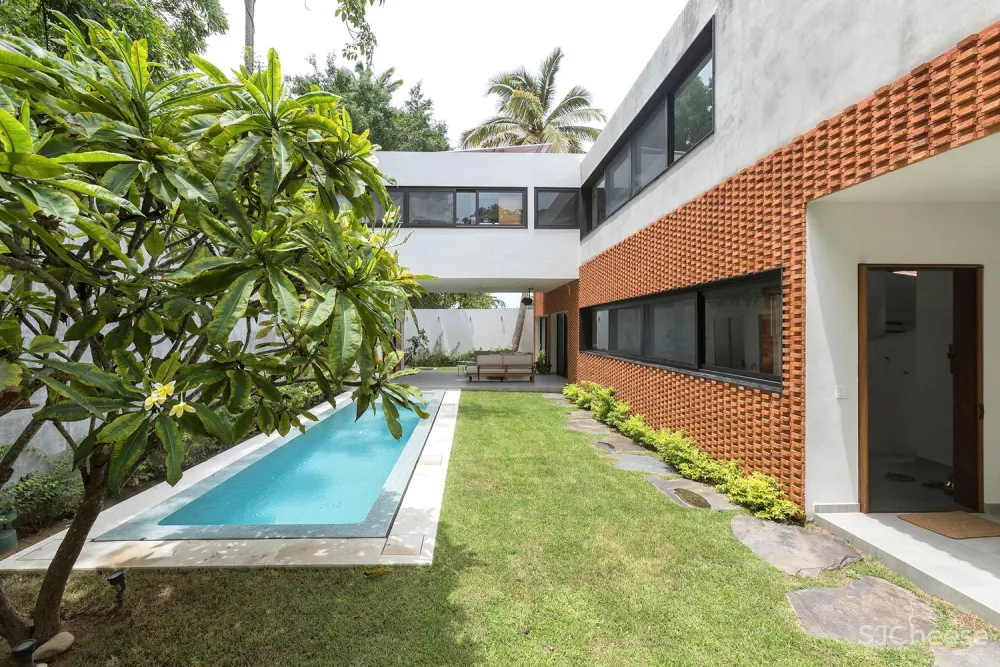 RVO Studio | 纹理和材料的独特组合 Sundaram House