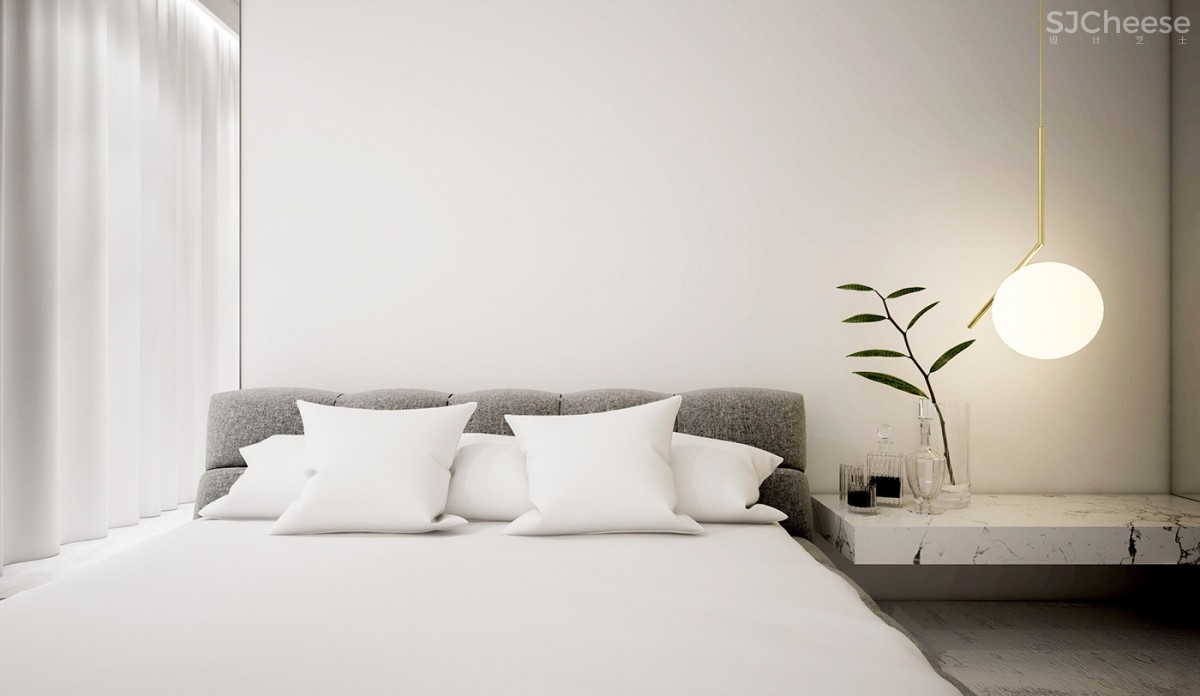 波兰华沙纯白极简公寓 | Monika Siwińska 首