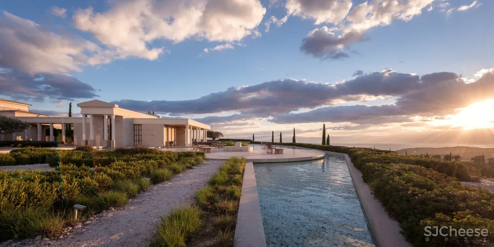 首发 | Edward Tuttle设计 Amanzoe宫殿式豪华酒店与别墅