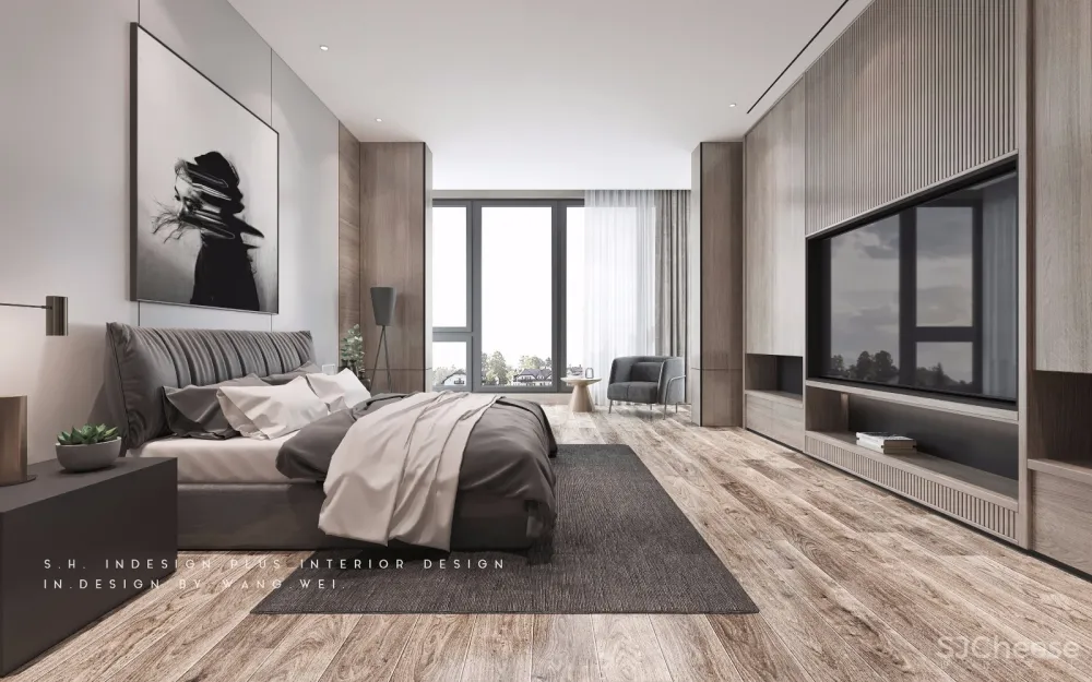 “木衫”西安260m²大平层室内空间设计 | S.H.INDESIGN PlUS