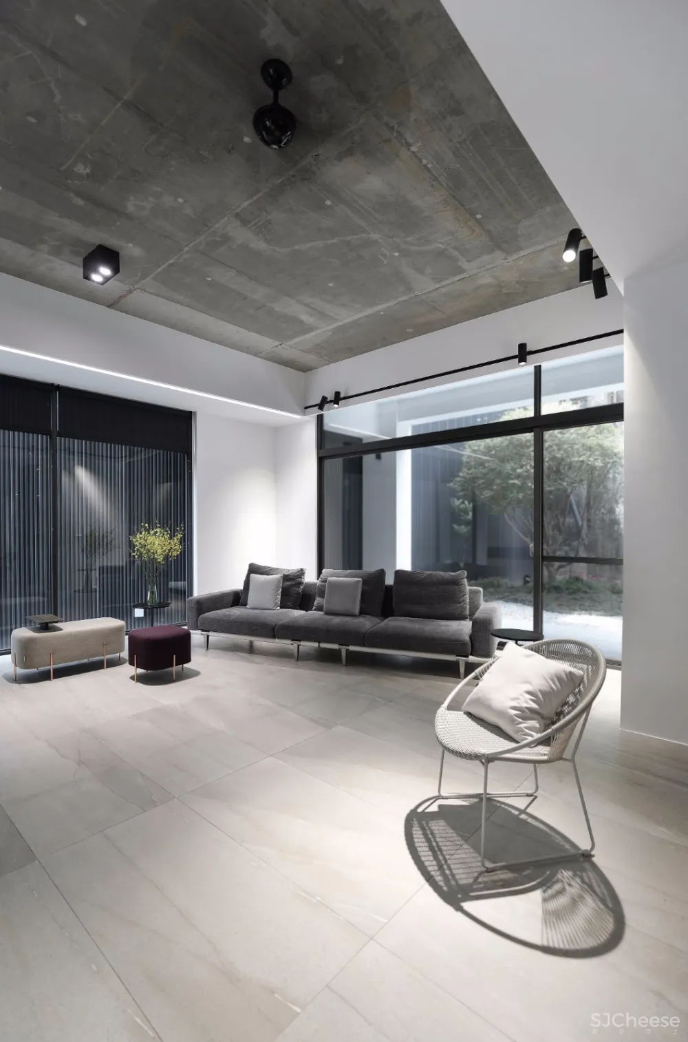 高级灰极简别墅设计落地方案 首