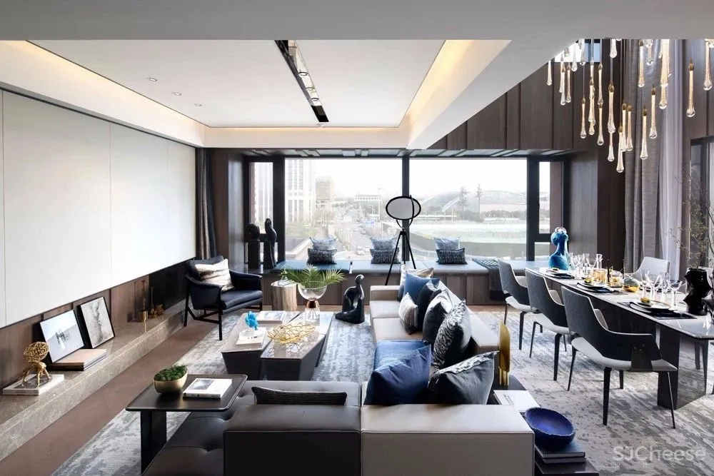 高级灰复式样板间设计方案丨格调满满