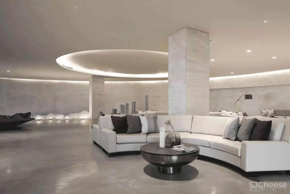 LSDCASA&水相设计:用艺术感打造媲美美术馆的售楼处! 首