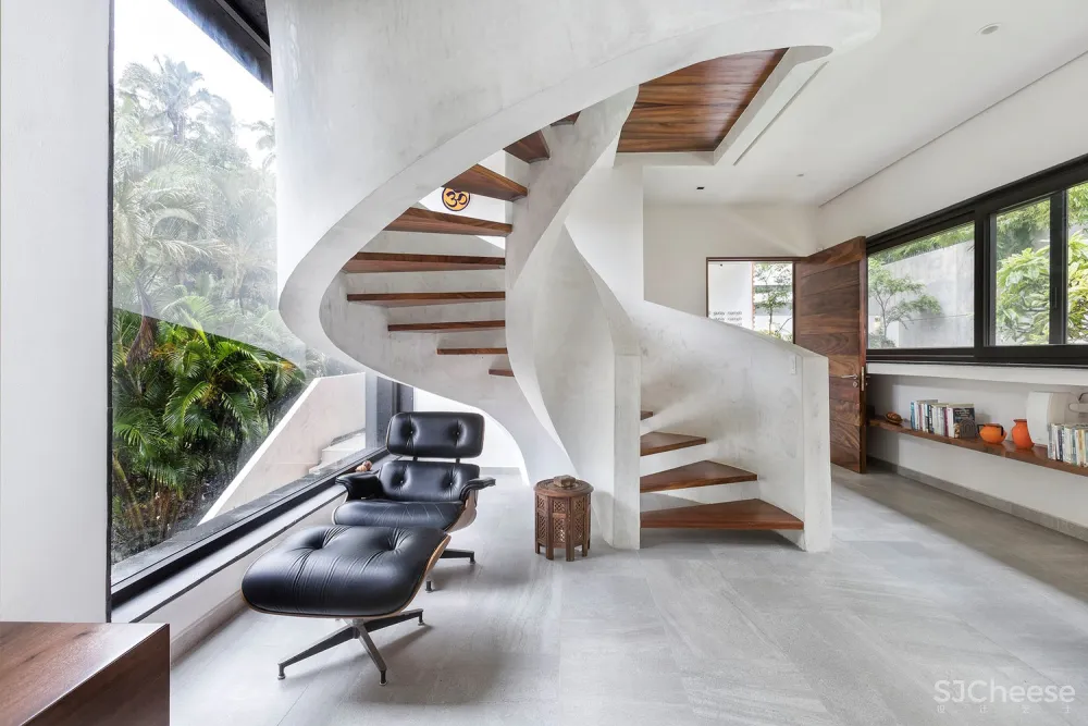 RVO Studio | 纹理和材料的独特组合 Sundaram House