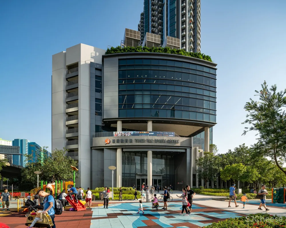 荃湾体育馆,香港 / LWK + PARTNERS