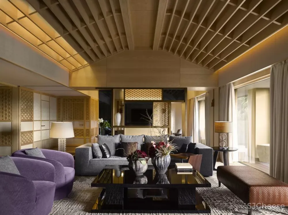 日本京都四季酒店丨融合现代主义风格和日本传统建筑美学 首