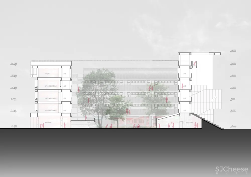 ZHUBO-AAO + H DESIGN | 华中师范大学龙源学校