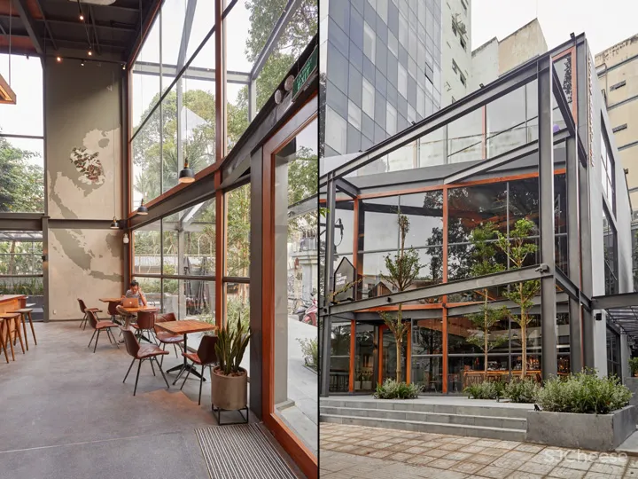 越南胡志明市复古风咖啡店 | BODC