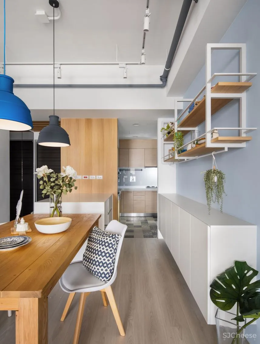 99㎡北欧风住宅 | 合砌设计有限公司