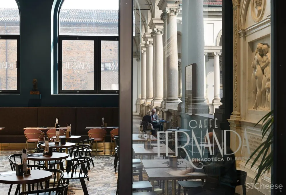 首发 | 古老遗产的复兴动力:Fernanda 米兰画廊咖啡馆