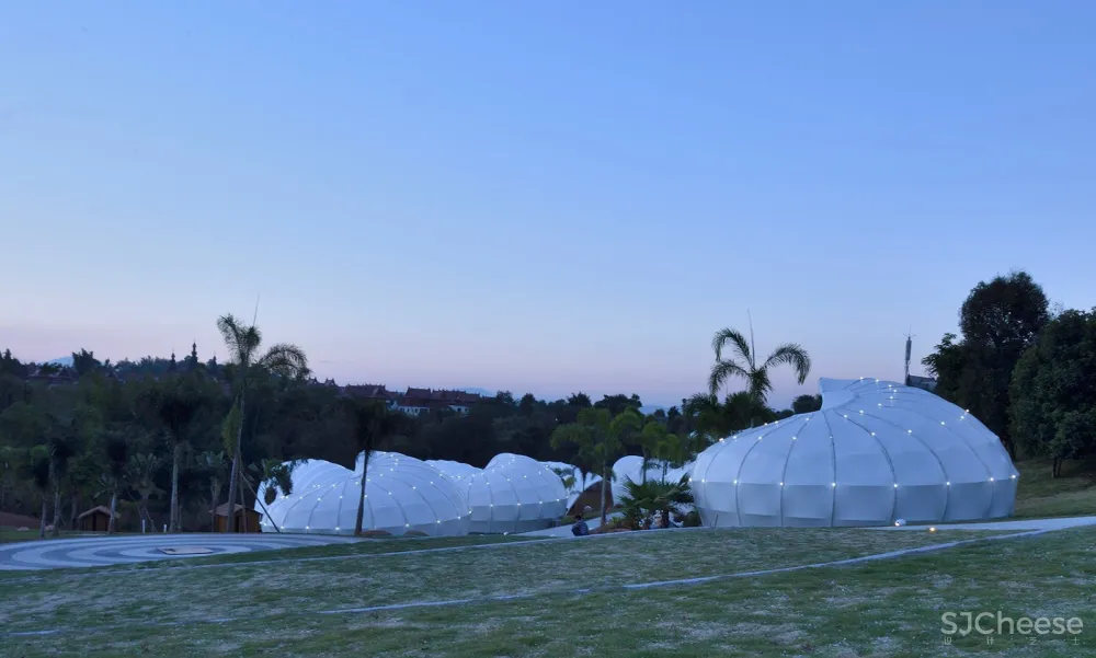 可见泽栖帐篷艺术酒店，云南 / 捷仕建筑 首