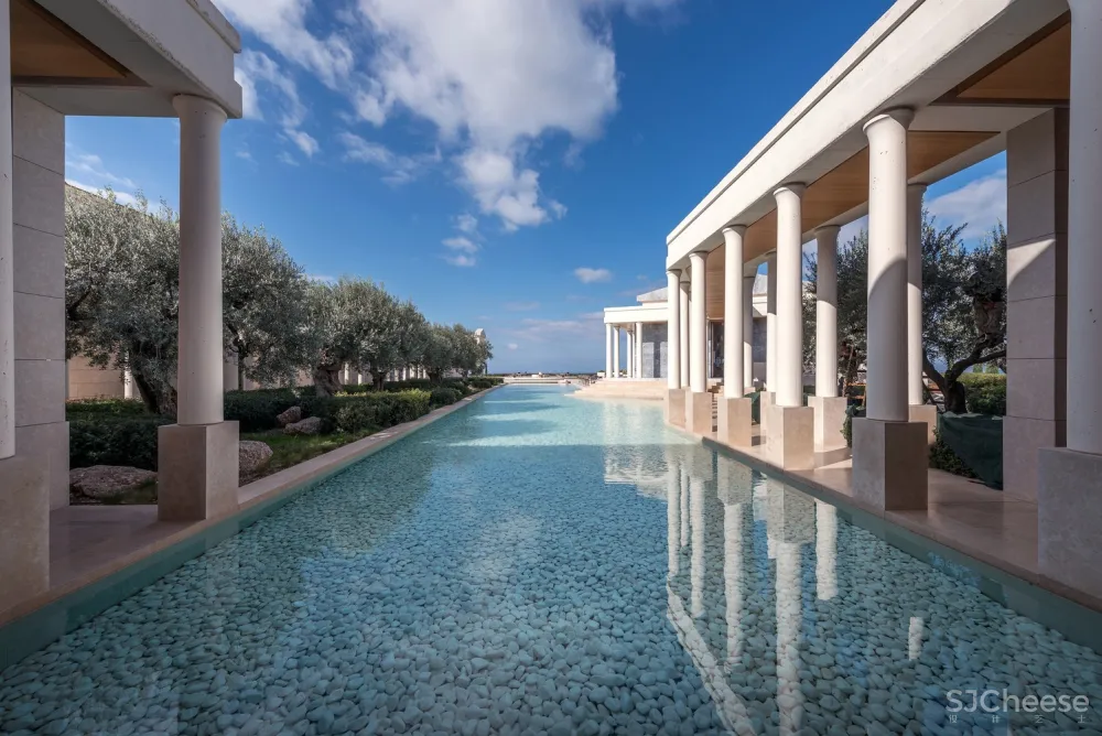 首发 | Edward Tuttle设计 Amanzoe宫殿式豪华酒店与别墅