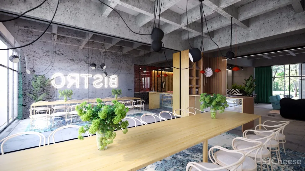 国外时尚学生宿舍公区 | Bogdan Ciocodeica 首