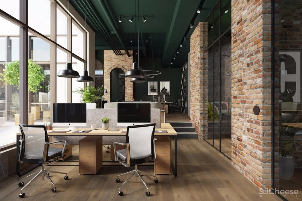 180㎡莫斯科Loft风时尚办公空间 | ze workroom 首