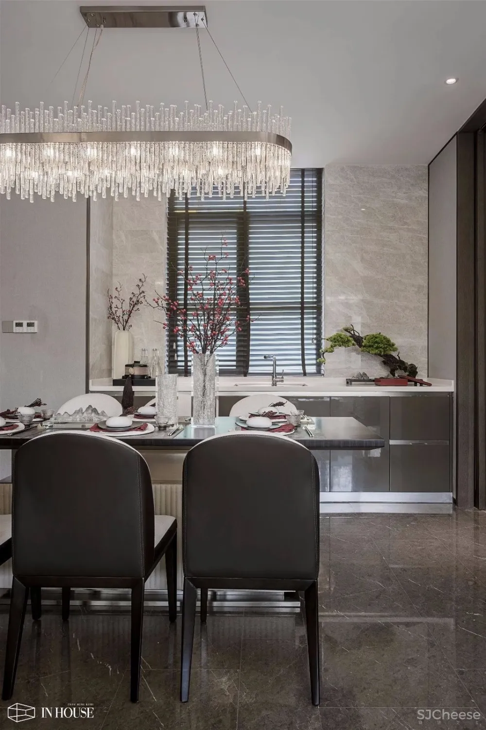 INHOUSE设计 | 融创清照府别墅样板间